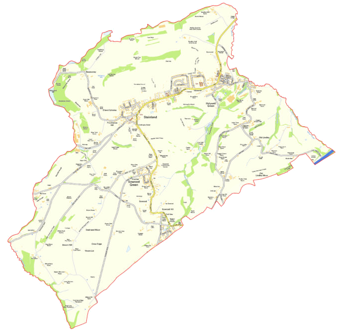 Stainland & District Map
